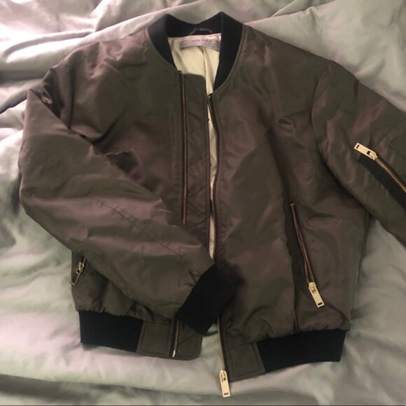 Zara Bomber Jacket - Picture 2 of 3